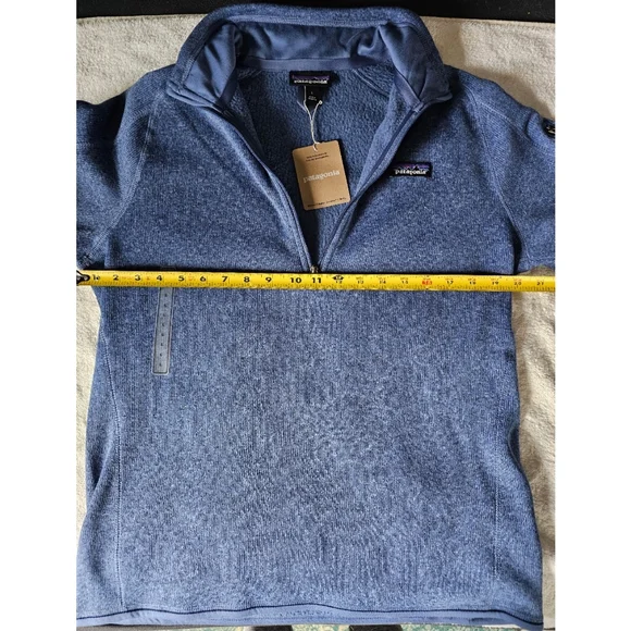 Patagonia Women's Better Sweater 1/4 Zip Fleece Pullover Large - Picture 8 of 9